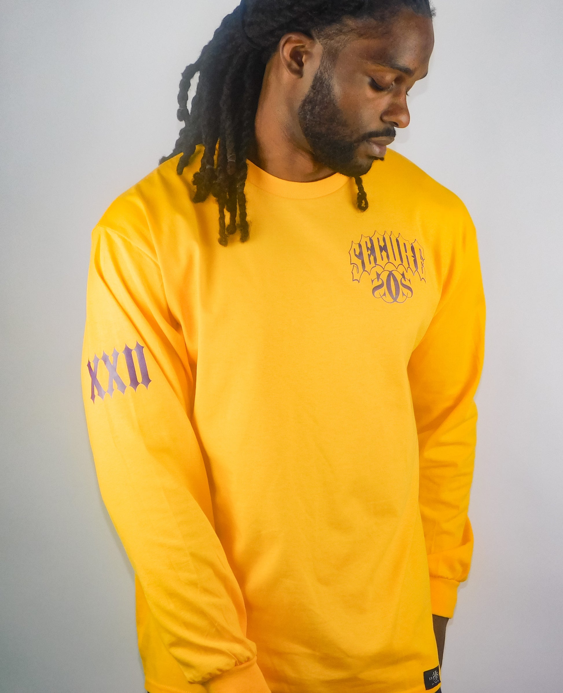 Ironwood L/S/Tee - Gold - Secure Cultures