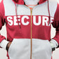 Burgundy and Gray Zip Hoodie Jogger Set - Secure Cultures
